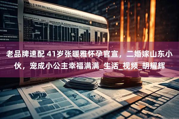 老品牌速配 41岁张暖雅怀孕官宣，二婚嫁山东小伙，宠成小公主幸福满满_生活_视频_胡耀辉